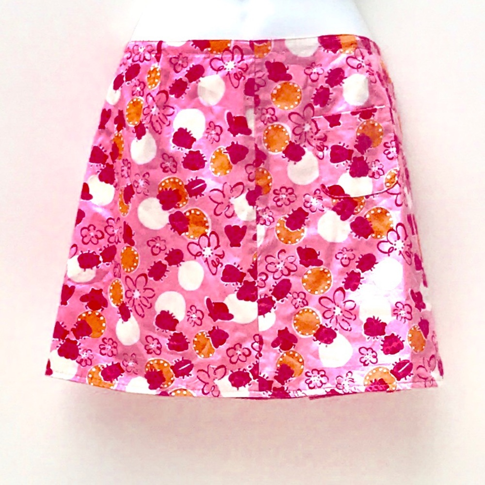 Lilly Pulitzer LadybugNautical reversible skirt.